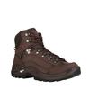 Wanderschuh LOWA "RENEGADE GORE-TEX MID WS", Gr. 42, braun (espresso), Leder, sportlich, Schuhe, wasserdicht