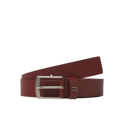 Ledergürtel JACK & JONES "JACDALLAS BELT NOOS", Damen, Gr. 80, braun (braunie), Leder, unifarben, modisch, Gürtel Image
