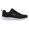 Sneaker KANGAROOS "K-RF JONNA", Gr. 39, schwarz-weiß (jet schwarz, weiß), Synthetik, sportlich, Schuhe