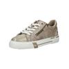 Sneaker MUSTANG SHOES "Mustang Shoes Sneaker Lederimitat", Damen, Gr. 40, beige (champagner), Lederimitat, casual, Schuhe