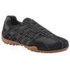 Slipper GEOX "U SNAKE ORIGINAL", Herren, Gr. 44, blau (navy), Veloursleder, Nubukleder, casual, Schuhe, Freizeitschuh, Sneaker mit Geox Spezial Membrane