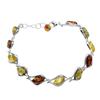 Armband OSTSEE-SCHMUCK "Ostsee-Schmuck Armband Marlies Armband Marlies", silber (silberfarben), Armbänder, Damen, 19,5-21,5, Silber 925 (Sterlingsilber)