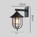 Applique murale à LED, luminaire mural antique, lanterne extérieure étanche IP65, antirouille, aluminium, verre, lanterne murale, lanterne, cour, jardin, balcon, villa, lumières décoratives 85-265 V