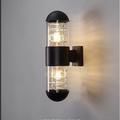 Applique murale à LED, luminaire mural antique, lanterne extérieure étanche IP65, antirouille, aluminium, verre, lanterne murale, lanterne, cour, jardin, balcon, villa, lumières décoratives 110-240 V