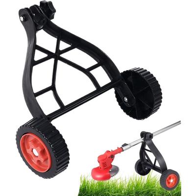 Stützräder für Rasentrimmer, Freischneider, verstellbare Stützräder, Zubehör für Rasentrimmer, Image