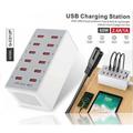 Andowl - Stazione Di Ricarica Usb Dock Con 12 Porte Usb 60w Multifunzione Presa Q-cd12p -