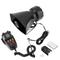 Tlily - Allarme universale per moto e auto, 7 toni, sirena della polizia, altoparlante, 12 v, 100 w