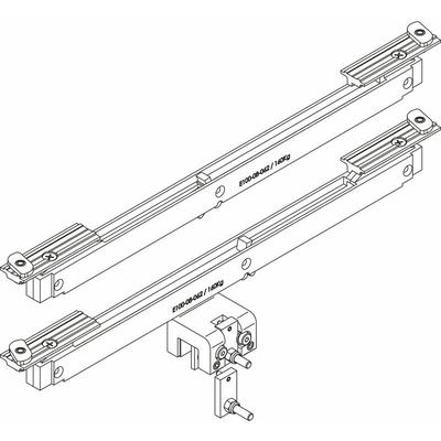 Dormakaba - DORMA-Glas Muto 150 Einzugsdämpfung Dormotion beidseitig Flügelgewicht bis 150kg Image
