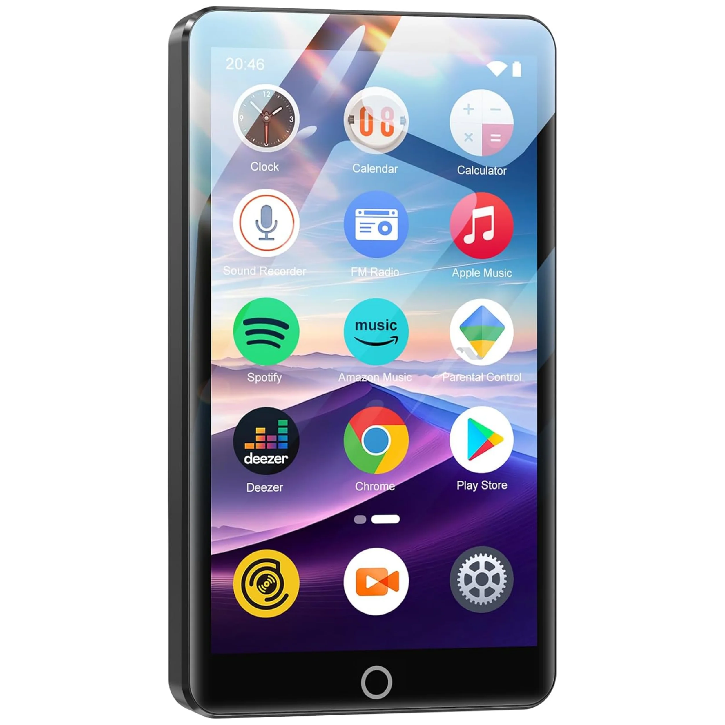 96 GB (32 GB + 64 GB) mit Bluetooth und WLAN, 4,02-Zoll-Touchscreen mit Spotify, akustischem, Deezer, App Store, digitalem HiFi-Musikplayer