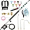 24FT Pressure Washer Extension Wand with Bursh, Power Washer Extension Wand, Gutter Cleaning Tool for Your Patio, Lawn & Garden