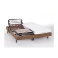 Set da relax accoglienza lattice PANDORA II di DREAMEA - motori OKIN - quercia - 2 x 90 x 200 cm