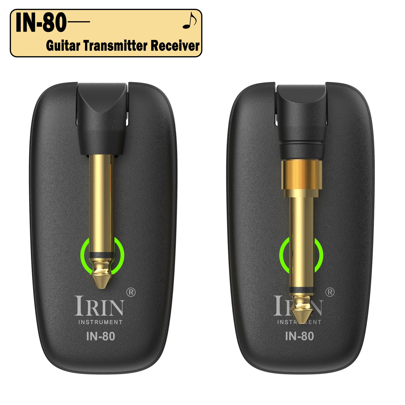 Irin in-80 Gitarren sender Empfänger Gitarre drahtloses System Transceiver Audio verstärker drahtlose E-Gitarre Bass Teil Image