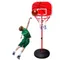 Basketballkorb mit Ball und Pumpe, tragbarer Basketballkorb, verstellbares Basketballsystem, Indoor-Outdoor-Spiel für Kinder