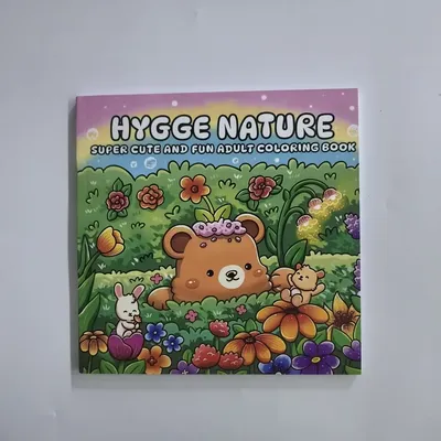 HYGGE NATURES Süßes und lustiges Malbuch für Erwachsene und Jugendliche, Make-up-Thema, Graffiti-Malbuch für Freunde, Urlaub, perfektes Geschenk Image