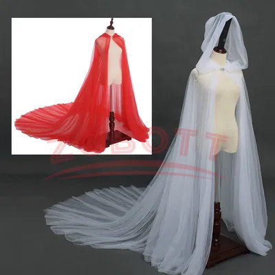 Mittelalterlicher Umhang Schal Cosplay Unisex Gothic Punk Fee Elf Hexe Zauberer Hochzeit Wicca Kapuzenbodenumhang Halloween Cosplay Kostüm Image