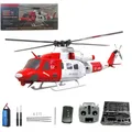 2025 Nuovo Goosky E2 1:35 Elicottero telecomandato Gps Drone intelligente Risemblaggio Reale Uh-1y