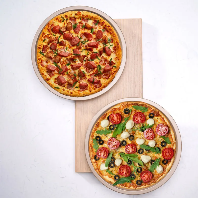 6"7"8" rundes Mini-Tortenform-Set mit antihaftbeschichteter Goldfarbauswahl zum Backen von Kuchenformen Image