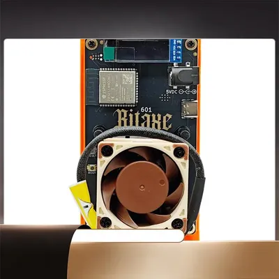 Silent Bitaxe Gamma 601 Solo Miner 1.2TH/S NF-A4X20 Super Fan 18W Sha256 Bitcoin ASIC Miner From Antminer S21 Pro-N35R