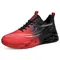 Casual sports shoes lightweight flat loafers men's spring and summer breathable non-slip large size running fitness men's shoes