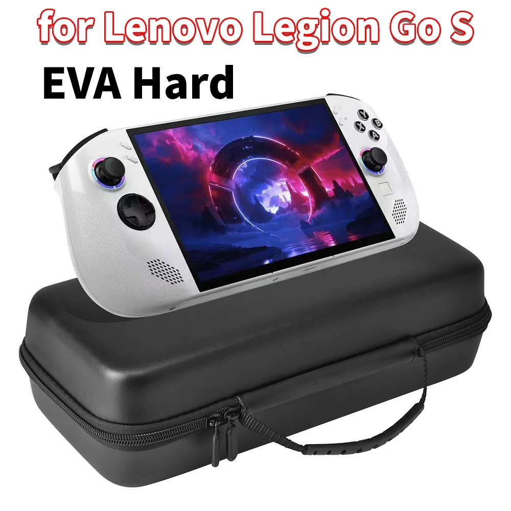 Harte EVA-Tragetasche für Lenovo Legion Go S Handheld-Spielekonsole, stoßfeste Reise-Tragetasche, Anti-Drop-Schutzhülle Image
