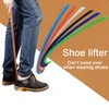Professionelle Schuhlöffel Schwarz Blau Lange Schuhlöffel Tragbare Langlebige Schuhlöffel Kunststoff Schuhe Helfer Für Frauen Schuhe Heber Werkzeug