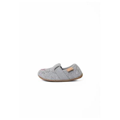 Living Kitzbühel - Kid's Einhornzauber Elastik-Slipper - Hausschuhe 28 | EU 28 grau Image