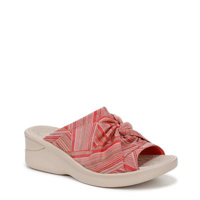 Women's Smile 3 Sandal by Bzees in Coral Pink (Size 9 1/2 M)