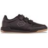 Sneaker LOTTO, Gr. 49, schwarz (schwarz, dunkelgrau), Synthetik, Kunstfaser, clean, sportlich, Schuhe, - in großen Größen