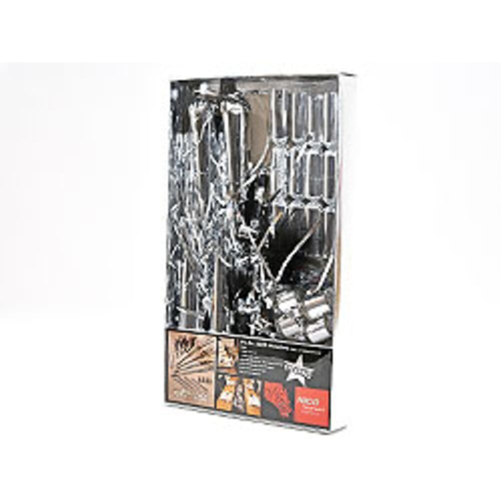 HundB Showtime Party und Deko Set 18 teilig Partyzubehör Dekoset Tischdeko Geburtstagsdeko Feierzubehör Dekoration für Feste Events Feiern Image