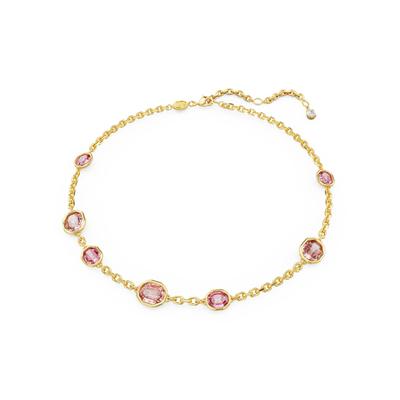 Swarovski 'Imber' Damen Halskette aus vergoldetem Metall - Gold 5684239 Image
