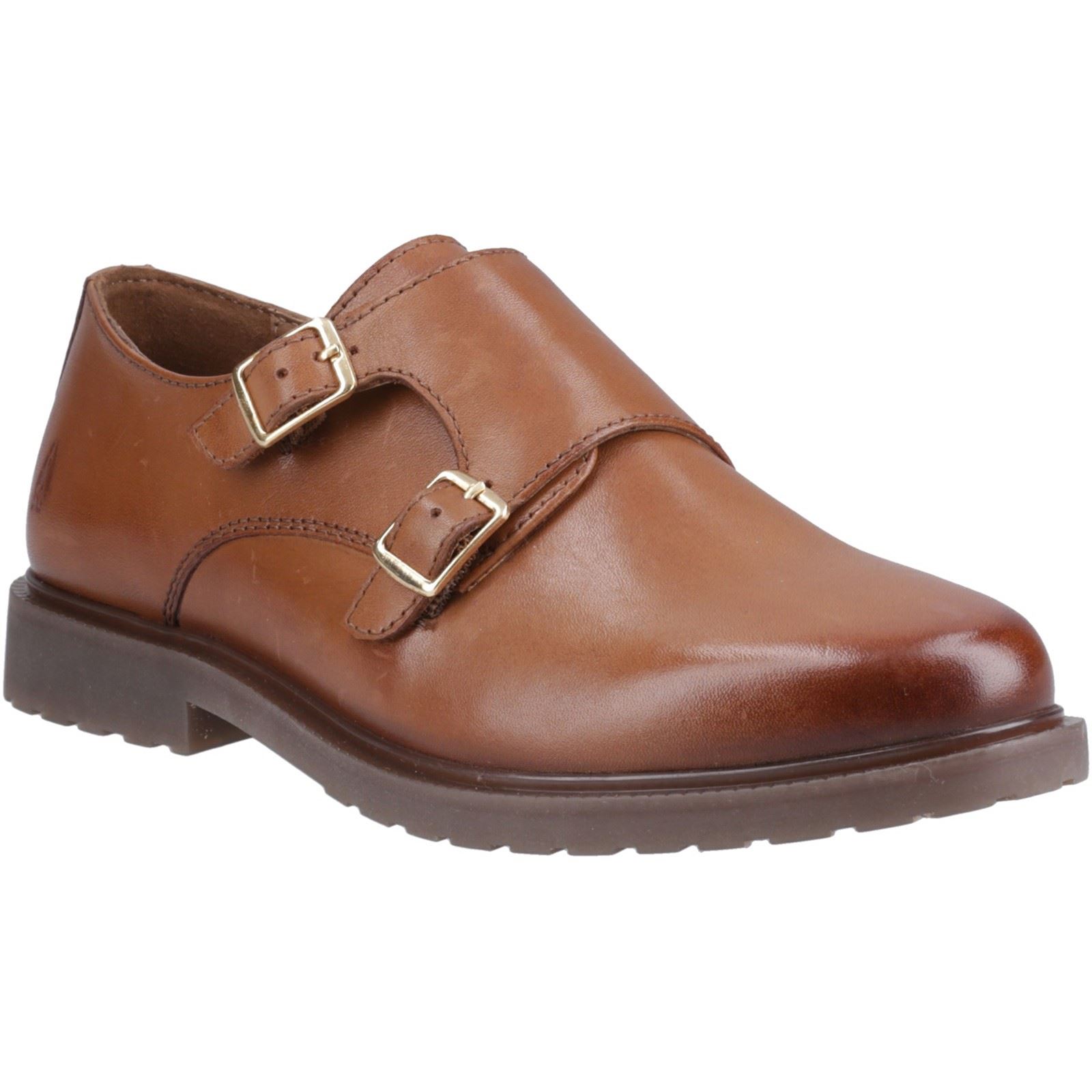 Hush Puppies Verity Leder Damen Schuhe in Tan Image
