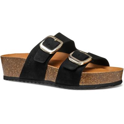 Geox D BRIONIA H Leder Damen Schwarz Wedges Image