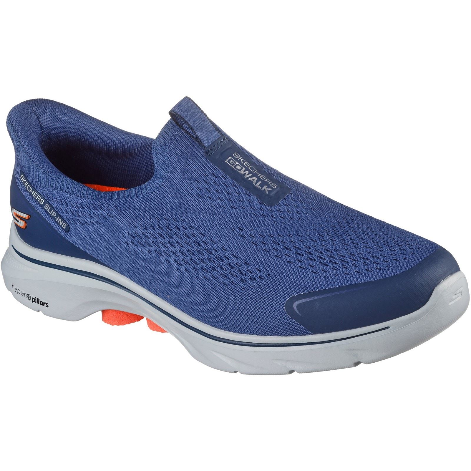 Skechers GO WALK 7 Easy On Evolution Textil Herren Schuhe Marineblau Image