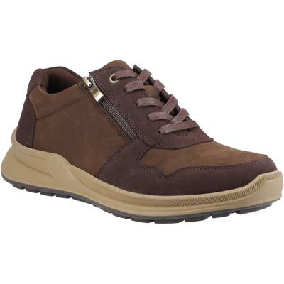 Hush Puppies Alexander Leder Herren braune Schnürschuhe Image