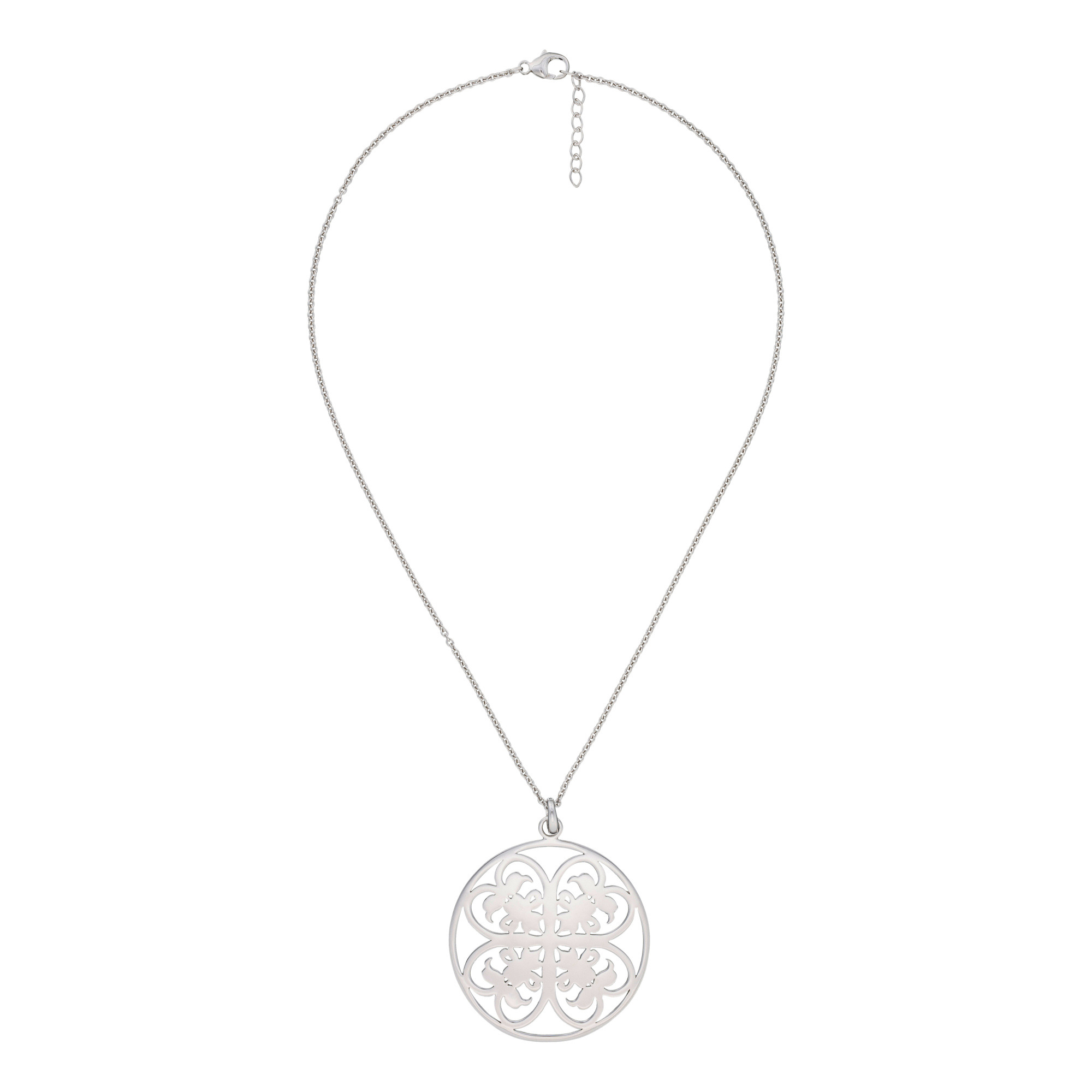 Orphelia Damen Kette aus 925er Sterlingsilber mit Anhänger - Silber ZH-6035 Image