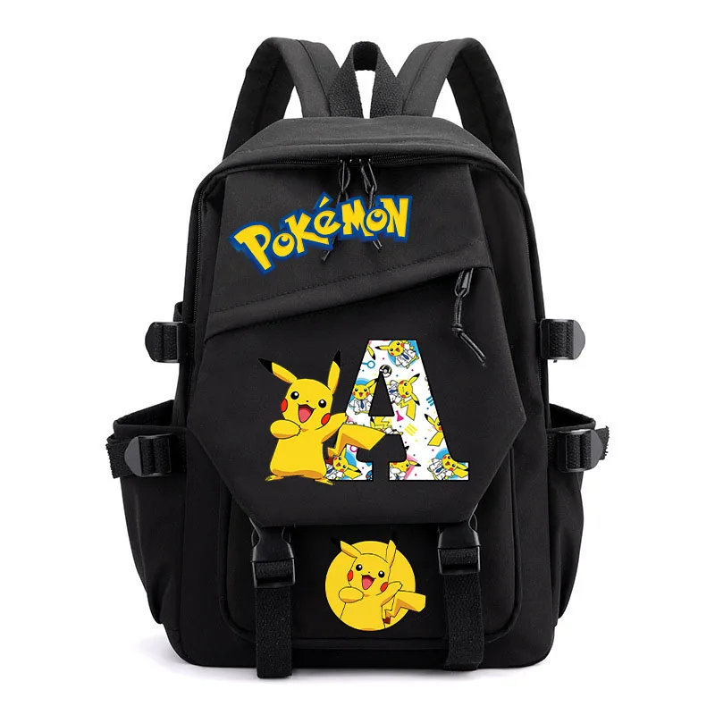 Anime Pokemon sac à dos retour à l'école Charmander étudiant ordinateur portable grands sacs d'école enfants fille garçon cadeaux Kawaii femmes cartable