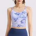 Per donna Grafico Moda Maglia da tennis Canotta da tennis Maglietta da tennis 1 Pezzo Senza Maniche Sportivo Stampa Maglia a contrasto Riduce lo sfregamento Alta elasticità Professionale Tennis Corsa