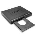 Lettore DVD 15W 1080p con telecomando per riproduzione multipla, porta USB con visione multi-angolo