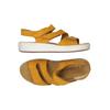 Gabor Damen Halbschuh, Gr. 41, orange, Leder