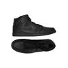 Nike Air Jordan Herren Sneakers, Gr. 50.5, schwarz, Kunstleder, Leder