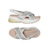 Marc Cain Damen Sandale, Gr. 39, silber, kein Etikett