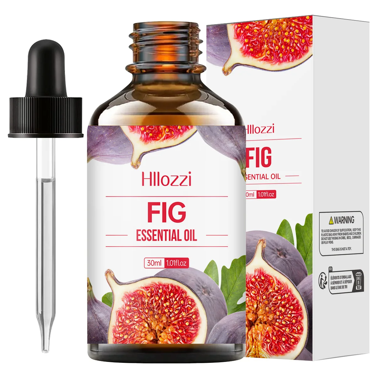 30 ml ätherisches Feigenöl, reines ätherisches Pflanzenöl, multifunktionale Verwendung, Aromatherapie-Diffusor, Luftbefeuchter, Seife, ätherisches Obstöl Image