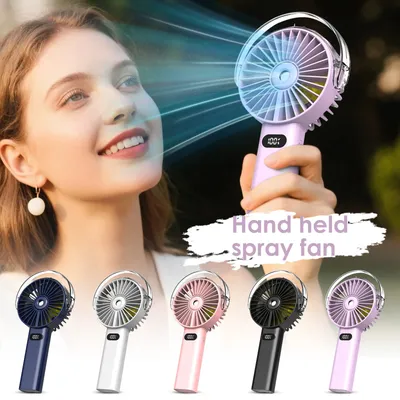 Summer Portable Mini Handheld Fan High Power Usb Rechargeable Fan Portable Mini Camping Fan for Sports Outdoor Working 2025
