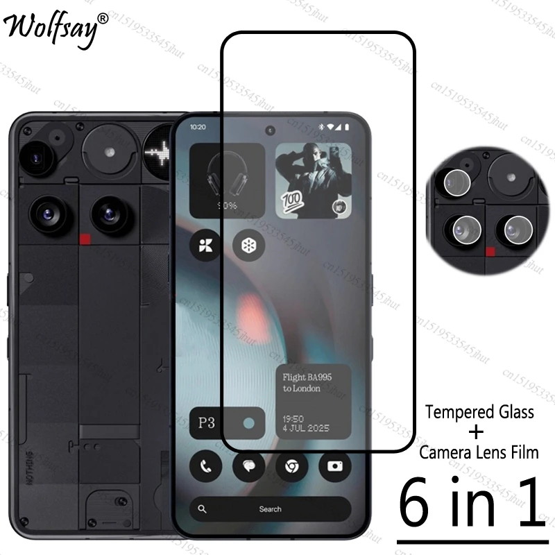 Tempered Glass For Nothing Phone 3 Screen Protector Nothing Phone 3 Camera Lens Protector Phone Glass For Nothing Phone 3 Glass