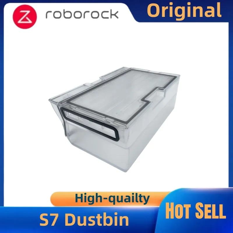 NEUE Original Roborock S7 Staub Box Mit Filter Teile Roboter Staubsauger Mülleimer Waschbar HEPA Filter Zubehör Optional Image