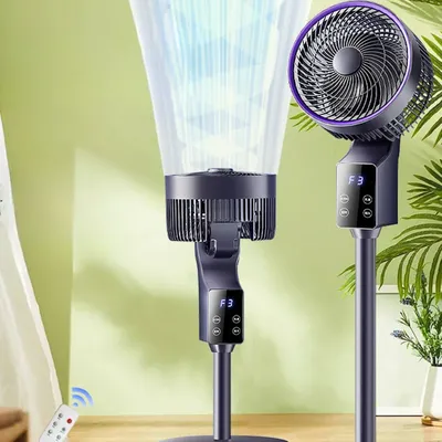 Air Circulator Fan with Aroma Diffuser,Long-Distance Oscillating Floor Fan for Home/Dorm,Energy-Saving 3-Speed Quiet Desk Fan