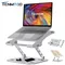 Tenmtoo Supporto regolabile per laptop Supporto portatile per notebook in alluminio compatibile con computer portatili da 10-17,3 pollici e supporto per computer portatili Macbook