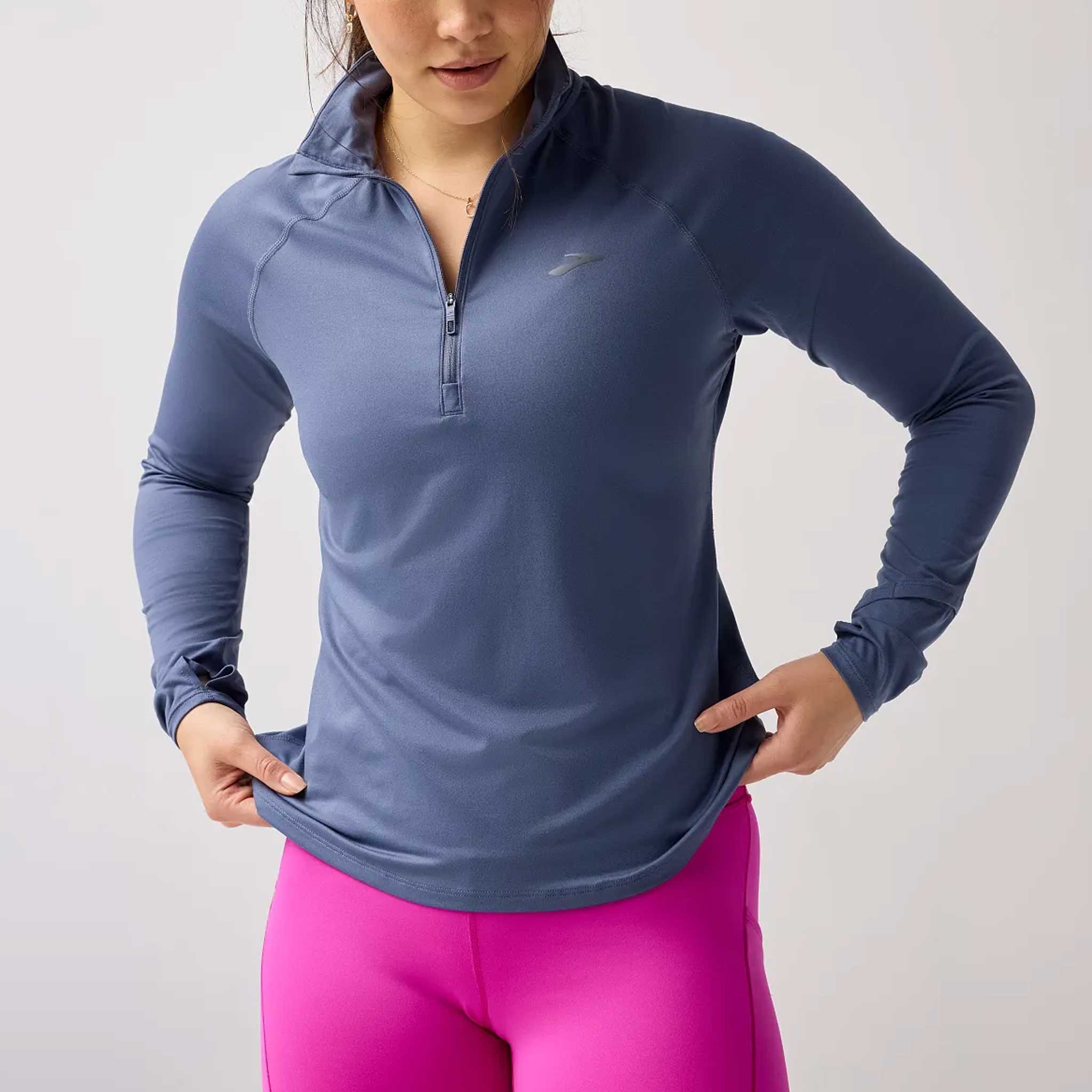 Brooks Dash Half Zip 3.0 Women's Running Apparel Nightshadow