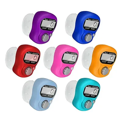 Finger Counter Clicker Finger Tally Counter Clicker LCD Digital Counter Resettable Finger Tally Counter Clicker for Crochet