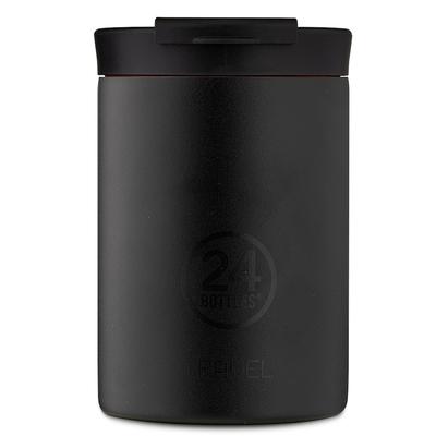 24Bottles Travel Trinkbecher 350 ml stone tuxedo black Schwarz Herren Image